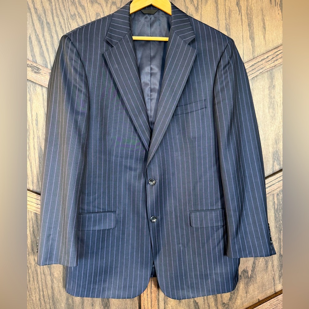 CUSTOM 📌 Pinstripe Suit Jacket